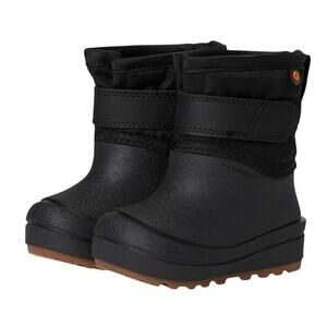 Bogs Toddler Baby Snow Shell Boots US 4 EU 20 Black Waterproof NIB